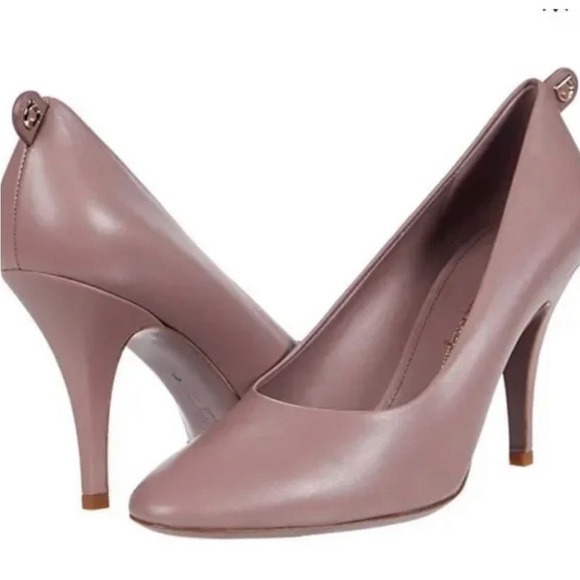 New without tags. Salvatore Ferragamo Dusty Pink Leather...